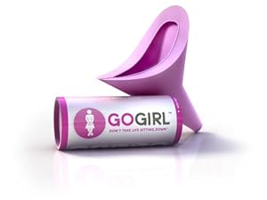 Wantalis Go Girl Urinoir féminin en silicone pliable et réutilisable Rose
