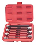 Hex Bit Socket Set, SAE - 7 Pieces