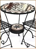 VCS 3 In One Game Table With Chess & Checkers & Backgammon