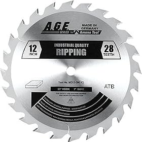 Amana 616360-30 16"/36T RIPPING STR GRIND 30MM