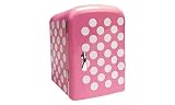 from Pink Pink Polka Dot Mini Fridge