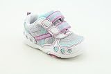 Stride Rite Florance Sneaker (Toddler),White/Multi,6 M US Toddler