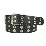 Two Row Grommets Fashion Belt