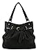 Scarleton Womens Vintage Tote Bag H124501 - Black