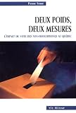 Deux poids, deux mesures
