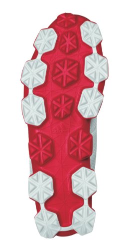 adidas 2013 Crossflex Golf Shoes White/Red/Black 10.5