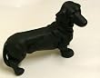 Dooby the Dachshund Cast Iron Doorstop Statuary