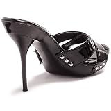 Ellie Shoes Women's 413 DeeDee, 4 Stiletto Heel Mule, Available in 6 Colors