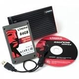 Kingston SSDNow V Series 64 GB SATA 3 GB/s 2.5- Inch Solid State Drive with Notebook Upgrade Kit Bundle SNV425-S2BN/64GB