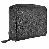 Gucci - Gucci Black Logoed GG Denim Folding Travel Bag