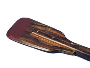 Wooden Lockwood Squared Rowing Oar w/ Hooks 24