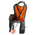 FAHRRADKINDERSITZ inkl. Halterung - Montage hinten bis 22kg - T�V EN14344 - grau (orange)