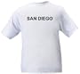 SAN DIEGO - City-series - Heather Grey or White T-shirt
