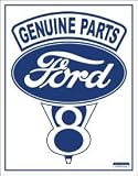 Ford V-8 Vintage Bar Metal Antique Nostalgic Collectible Tin Sign