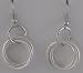 Silver Hoops Earrings