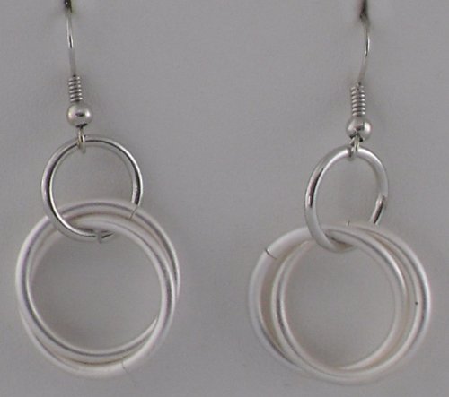 Silver Hoops Earrings