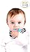 My qBebe 2 Pack Teether Bib Reversible 2 in 1 Baby Drool Bibs Design with BPA Free Silicone Teether Attached- Baby Bandana Bibs & Free Bag Included