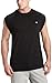 Champion Men's Jersey Muscle T-Shirt, Black,Medium