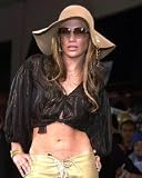 Jennifer Lopez 12x16 Matte Color Photo (Floppy Hat)