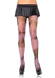 41FzdVRpT1L. SL160  Fishnet tie dye pantyhose O/S BLACK/PURPLE