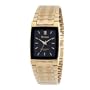 Armitron Men's 201576 Gold-Tone Black Dial Dress Watch