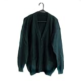 Peruvian Alpaca Mens Cardigan Buttons Vneck