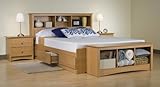 Bedroom Furniture Set 1 in Maple - Sonoma Collection - Prepac Furniture - S ....