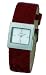 Oasis Ladies Red Leather Strapwatch