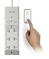 Belkin BG108000-04 Conserve 8-Outlet Surge Protector with Remote Switch (White)