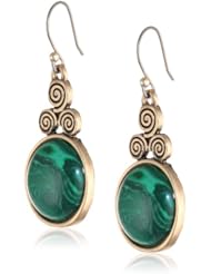 Lucky Brand Green Drop Earrings