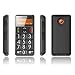 Seniorenhandy - Mobiltelefon altersgerecht f�r Senioren / alte Leute SIM frei, entsperrt f�r alle Netze, Handy ohne Vertrag, mit Taschenlampe & SOS Taste von Visionaer