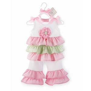 Mud Pie Disco Ruffle 2-Piece Set