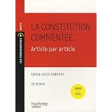 La constitution comment�e : Article par articlepar Simon-Louis Formery