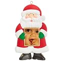 Santa LCD Ornament - 1.8"