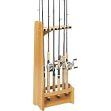 Fishing: Cabela's 16Rod Penisula Solid Oak Rod Rack