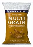 Laurel Hill Tortilla Chips Multigrain, 6.5-Ounce Bags (Pack of 12)