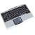 Keysonic Compact Wireless Keyboard with Integrated Touch Pad (2.4Ghz Radio Frequency, Notebook Layout)