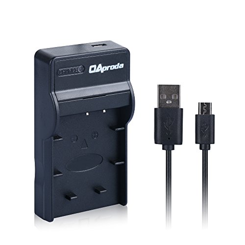 EN-EL10 Usb Charger OAproda® New Generation High Efficient Micro USB Battery Charger for Nikon Coolpix S60 S80 S205 S200 S210 S220 S500 S510 S520 S570 S600 S700 S3000 S4000 S5100 Digital Camera ENEL10 [ Small Size - Light Weight - Fast Charge ]
