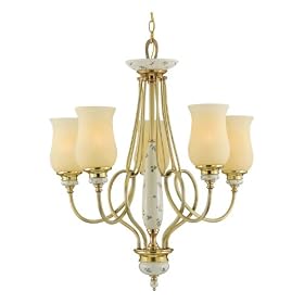 Quoizel Posy Baskets 5 Lt Chandelier by Quoizel