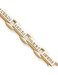 14k Gold AA Diamond tennis bracelet