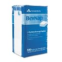 Beverage Napkins, 1 Ply, 9 1/2"x9 1/2", 4000/CT, White (GEP96019) Category: Cocktail Napkins