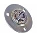SBPF204-12 Flanged Mounted Bearing, 3 Bolt, 3/4" Inside Diameter, Set screw Lock, Steel, Inch