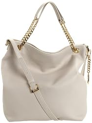 MICHAEL Michael Kors Jet Set Large Chain Hobo,Vanilla,one size