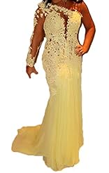 Sexy One Shoulder Mermaid Prom Dress 