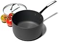 Pinzon 3.5-quart Hard Anodized Sauce Pan with Glass Lid