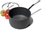 Pinzon 3.5-quart Hard Anodized Sauce Pan with Glass Lid