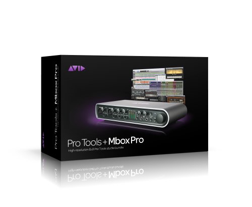 Avid Pro Tools + Mbox Pro High-Resolution 8x8 Pro Tools Studio Bundle for Mac and PC