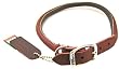 Coastal Pet Circle T Latigo Rolled Leather Dog Collar (20 Inch L x 3/4 Inch W)