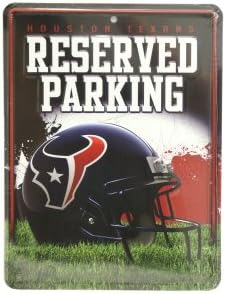 NFL Houston Texans Parking Sign