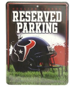NFL Houston Texans Parking Sign